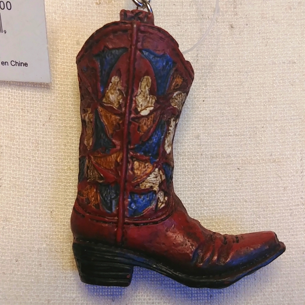 NEW Western Boot Keychain